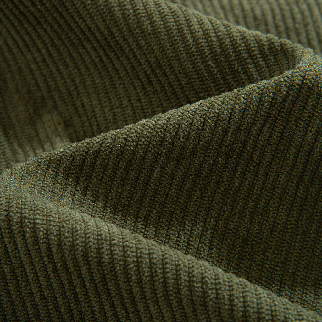 Corduroy Contrast-Trim Shirt
